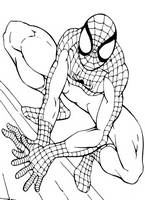 kolorowanki Spider-man, malowanki dla chłopców 14